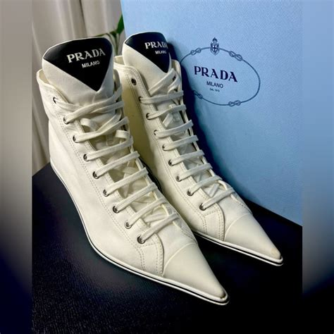 prada synthesis|Prada Synthesis heeled high.